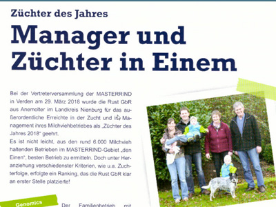 Manager und Züchter in Einem